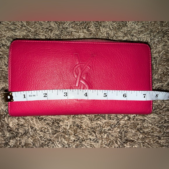 Authentic ✨ Saint Laurent Zip Purse Long Wallet - Picture 6 of 8